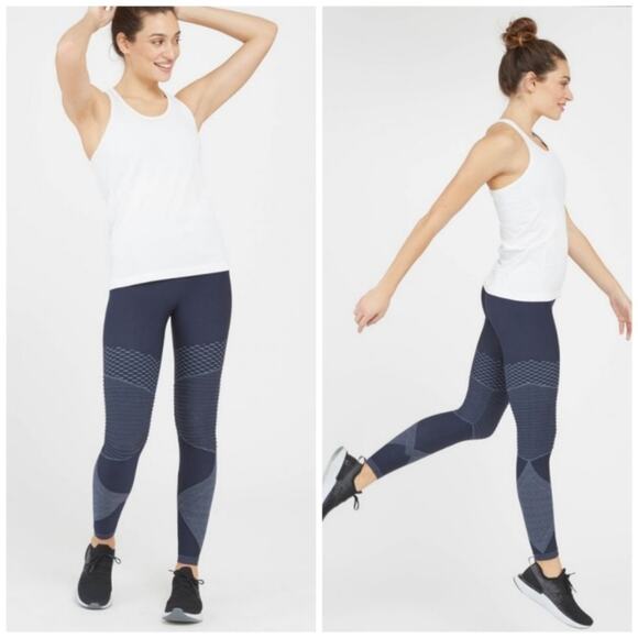 NWT Spanx Look at Me Now Moto Leggings